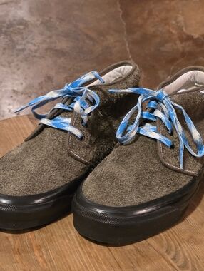 Vans OG Chukka Boot LX Hairy Suede Canteen Rare Men’s Size 11.5